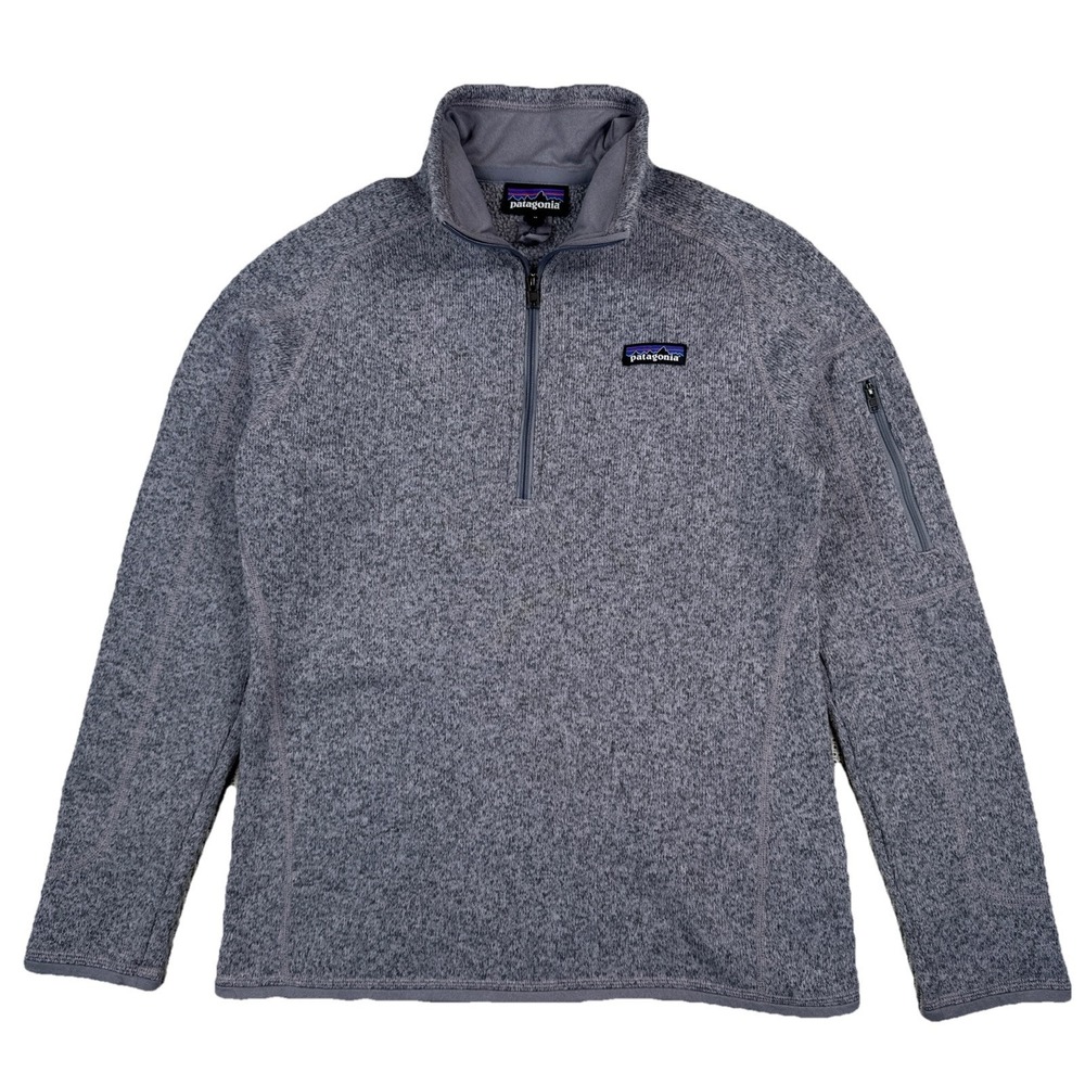 Patagonia Better Sweater 1/4 Zip Pullover Smokey Violet Women's Medium